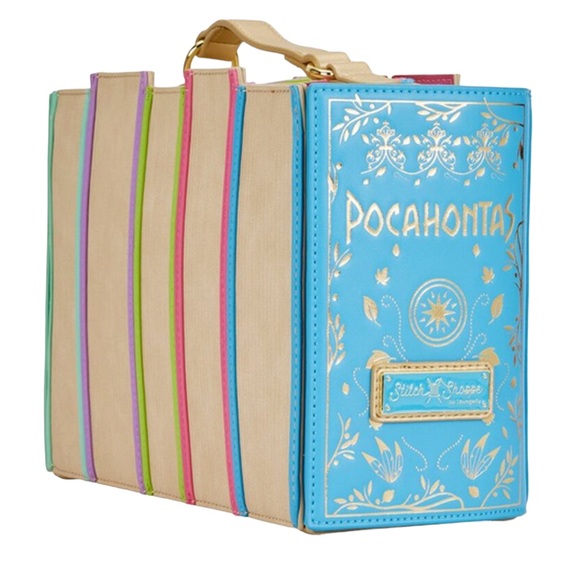 Loungefly Exclusive Disney Stitch Shoppe Princess Books Volume 2 Crossbody Bag - Picture 7 of 13